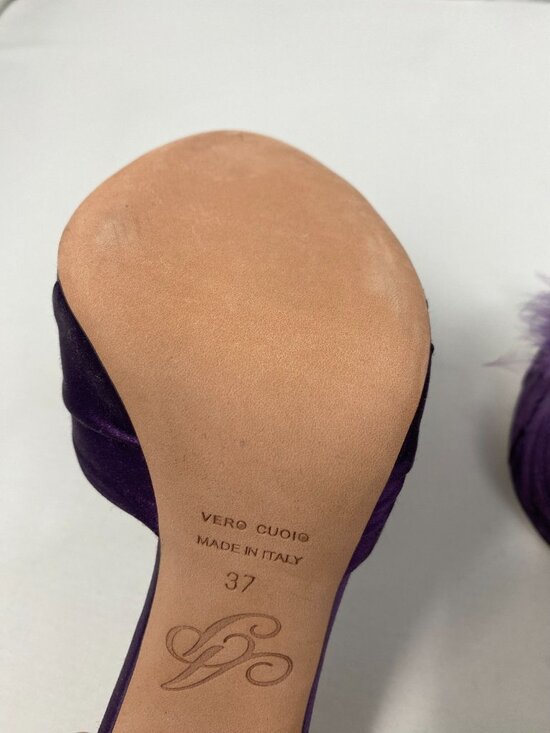 Agent Provocateur Elice Plum Mules 37 - Picture 5 of 8